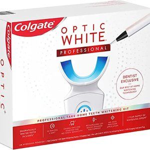NWT Colgate Dentist Professional Optic White Teeth Whitening Kit